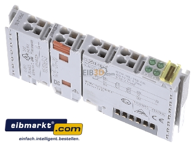 Ansicht oben vorne WAGO Kontakttechnik 750-414 Digitale Eingangsklemme 4-Kanal DC5V 2-Leit. 