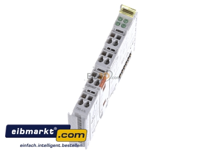 View top left WAGO Kontakttechnik 750-414 Fieldbus digital module 4 In / 0 Out 
