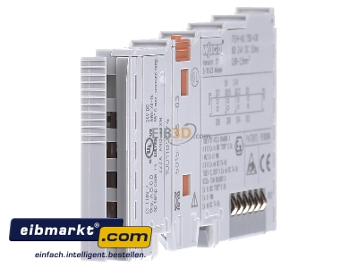 Front view WAGO Kontakttechnik 750-430 Fieldbus digital module 8 In / 0 Out 
