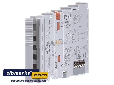 Ansicht links WAGO Kontakttechnik 750-431 Digitale Eingangsklemme 8-Kanal DC24V 0.2ms 