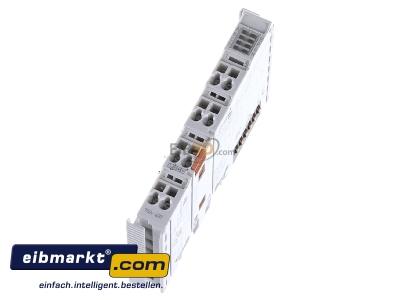 Ansicht oben links WAGO Kontakttechnik 750-431 Digitale Eingangsklemme 8-Kanal DC24V 0.2ms 