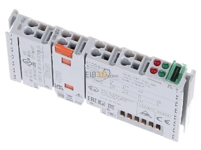 View up front WAGO 750-466 Fieldbus analogue module 2 In / 0 Out 
