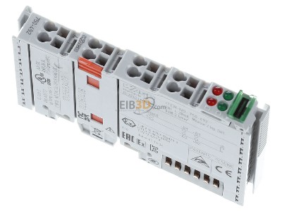 Ansicht oben vorne WAGO 750-492 Analog Eingangsklemme 2-Kanal 4-20mA Diff. 