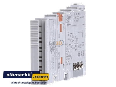 Ansicht links WAGO Kontakttechnik 750-612 Potentialeinspeisung AC/DC230V, passiv 