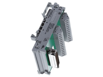 View top left WAGO 289-547 Terminal strip 25-p 2A 
