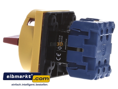 Ansicht rechts Kraus&Naimer KG20B T203/01 E Hauptschalter m.Not-Aus-Funktion 