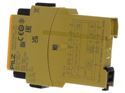 View on the right Pilz PNOZ e1.1p #774133 Safety relay DC EN954-1 Cat 4 PNOZ e1.1p 774133
