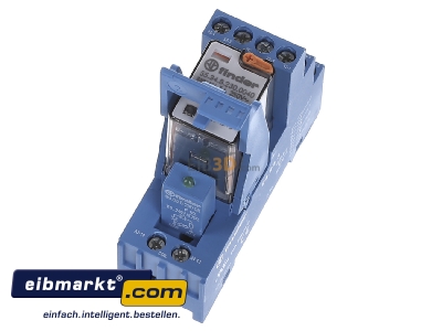 Ansicht oben links Finder 59.34.8.230.0060 Koppelrelais 230VAC 