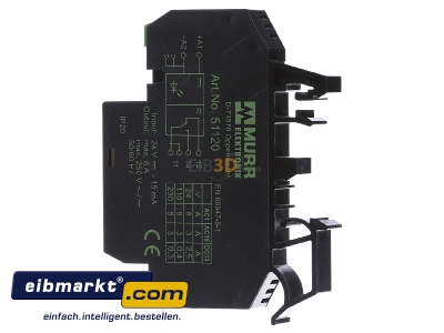 Ansicht rechts Murrelektronik 51120 Relaismodul 12mm 24VDC 