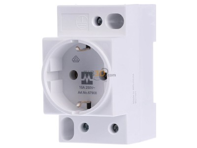 Front view Murrelektronik 67900 Socket outlet for distribution board 
