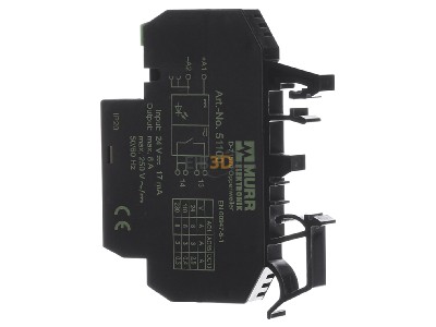 View on the right Murrelektronik RMMDA 11/24 Switching relay DC 24V 8A 
