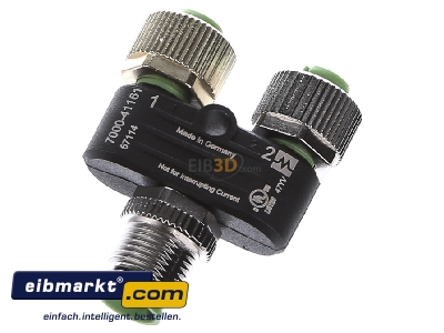 Top rear view Murrelektronik 7000-41161-0000000 Passive sensor-actuator distributor
