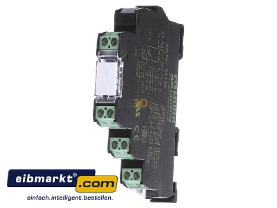 Front view Murrelektronik 52102 Switching relay DC 24V 
