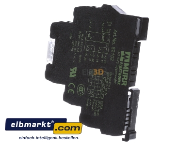 View on the right Murrelektronik 52102 Switching relay DC 24V 
