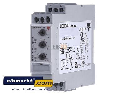 Front view Gavazzi DPB01CM48 Phase monitoring relay 208...245V - 
