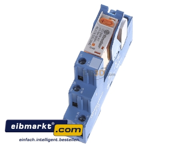 Ansicht oben links Finder 4C.01.8.230.0060 Koppelrelais 1W 16A Spsp.230VAC 