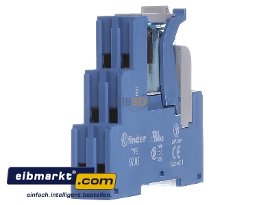 Ansicht links Finder 4C.02.9.024.0050 Koppelrelais 2W 8A Spsp.24VDC 