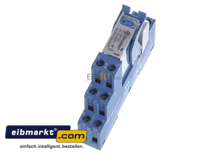 Ansicht oben links Finder 4C.02.9.024.0050 Koppelrelais 2W 8A Spsp.24VDC 