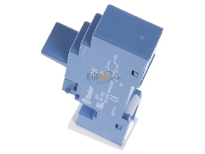View top right Finder 97.51 Relay socket 8-pin 
