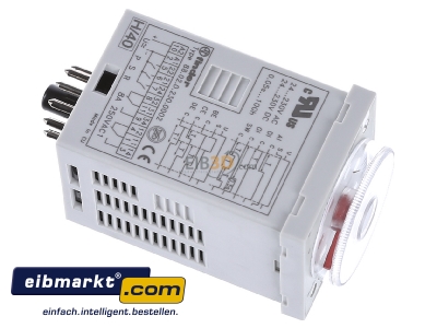 View top left Finder 880202300002 Timer relay 0,05...360000s AC 24...230V
