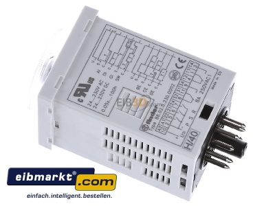 View top right Finder 880202300002 Timer relay 0,05...360000s AC 24...230V
