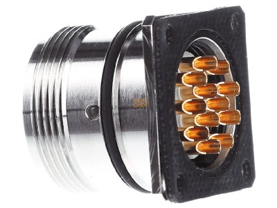 Ansicht rechts Phoenix RC-12S1N122300 Flanschdose 12-pol. 