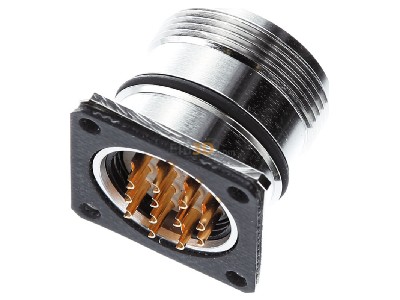 Ansicht oben hinten Phoenix RC-12S1N122300 Flanschdose 12-pol. 