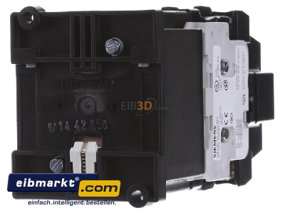 Back view Siemens Indus.Sector 3TC4417-0AB4 Power contactor, DC switching 29A 0VAC
