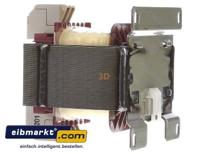 View on the right Siemens Indus.Sector 4AM38424TJ100FA0 One-phase transformer 242V/110V 160VA
