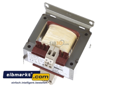 View up front Siemens Indus.Sector 4AM38424TJ100FA0 One-phase transformer 242V/110V 160VA
