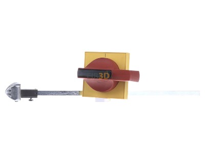 Front view Siemens 8UC7222-3BB20 Actuator assembly for switchgear 
