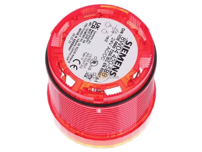 View top right Siemens 8WD4420-5BB Blinker light module 24VAC 24VDC red 
