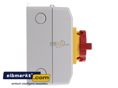 Ansicht links Siemens Indus.Sector 3LD2064-1GP53 Haupt-/Not-Aus-Schalter 3p. 16A 7,5kW/400V 