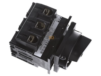 Ansicht oben links Eaton P5-160/EA/SVB-SW Hauptschalter Einbau 