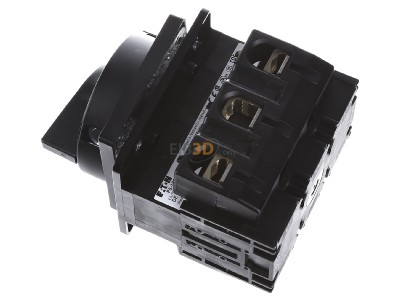 Ansicht oben rechts Eaton P5-160/EA/SVB-SW Hauptschalter Einbau 