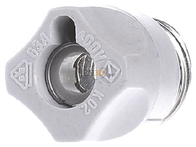 Front view Hager LE18SI Neozed screw cap D01 
