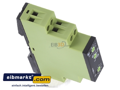 Ansicht oben links Tele Haase E1ZM10 24-240VAC/DC Multifunktionsrelais 