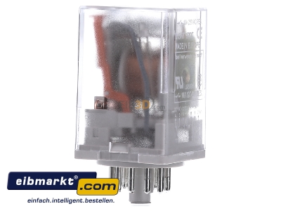 Ansicht links Tele Haase RT 2.3.024L Industrierelais 24VDC LED 