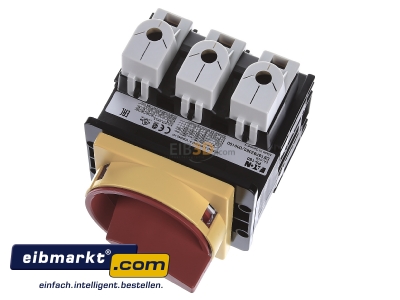 Ansicht oben vorne Eaton (Moeller) P5-160/EA/SVB Hauptschalter 