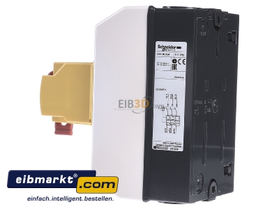 View on the right Schneider Electric GV2MCK04 Empty enclosure for switchgear IP55 
