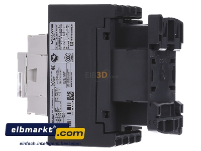View on the right Schneider Electric LC1D188P7 Magnet contactor 18A 230VAC
