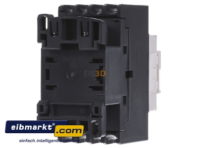 Back view Schneider Electric LC1D188P7 Magnet contactor 18A 230VAC
