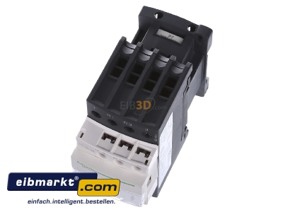 Ansicht oben vorne Schneider Electric LC1D188P7 Leistungsschtz 18A,230V,4p,1S+1 