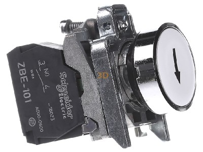 Ansicht links Schneider Electric XB4BA3341 Drucktaster 
