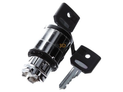 Top rear view Schneider Electric ZB4BG08 Key actuator IP66 
