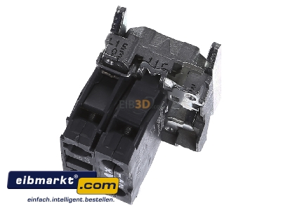 Top rear view Schneider Electric ZB4BW0M11 Auxiliary contact block 1 NO/0 NC - 
