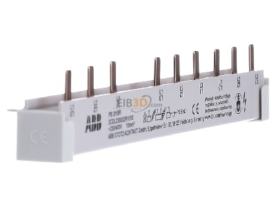 View on the left ABB Stotz S&J PS3/10-FI Phase busbar 3-p 10mm 
