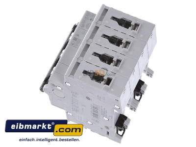 Ansicht oben rechts ABB Stotz S&J 2CDS253103R0204 Sicherungsautomat 6kA 20A C 3p+N (4p) S203-C20NA