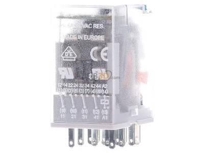 Back view Tele RM 024LD Contactor relay 0NC/ 0 NO 
