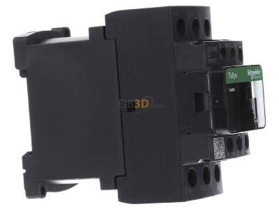 View on the left Schneider Electric LC1D25SD Magnet contactor 25A 72VDC 
